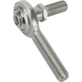 Steel 5/16 Inch LH Male Heim Joint Rod Ends with Stud