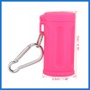 VekAuto Portable Smokeless Ashtray with Keychain Lid for Car Pink