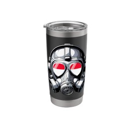 Mens Indonesian Flag Indonesia Sang Saka Merah-Putih Graphic Stainless Steel Insulated Tumbler
