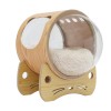 N/A 8.5kg Modern Cat House Pet Bed House Spaceship Space