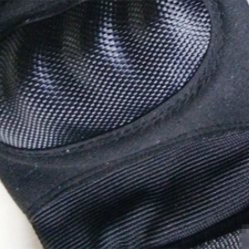 2PCS Half Finger Hard Knuckle Gloves Breathable Wear Resistant Combat