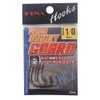 Hayabusa FF210 Worm Hook, Power Wacky Guard, No. 1/0, 5