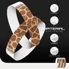 WM infinite Tyvek Wristbands for Events, Animal Print 3/4" Paper