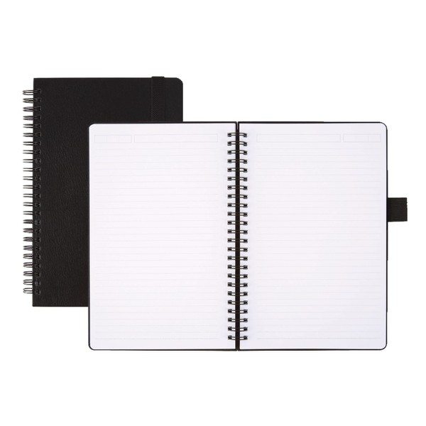 Office Depot® Brand Hard Cover Premium Business Notebook, Junior, 5