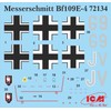 ICM ICM72134 1:72-Messerschmitt Bf 109E-4, WWII Night Fighter