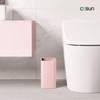 Cesun Pink Bathroom Trash Can 2.1 Gallon Wastebasket, Small Modern