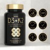 SuperSelf Vitamin D3 K2 Capsules - Vitamin D3 5000 IU