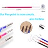 Heat Erasable Fabric Marker Pens with 36 Refills for Sewing