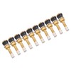10 Pcs Valve Stems TR500 Straight Brass Heavy Duty Clamp