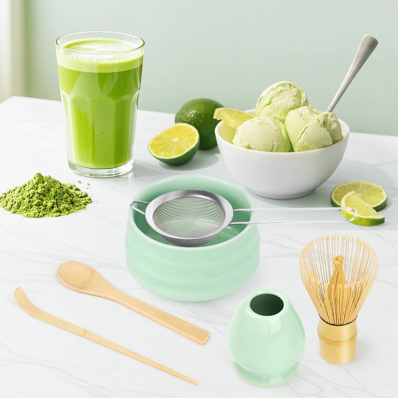 YARVPUV 6 Piece Matcha Set