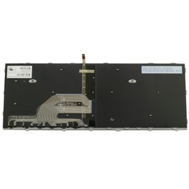 U Brand Backlight US Keyboard for HP Probook 430 G5 / 440 G5 / 445 G5/ 640 G4 / 645 G4 / 640 G5 Laptop Silver Frame No Pointer