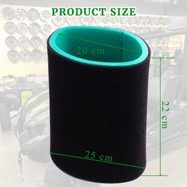 Air Filter Compatible with 2014 Yamaha Viking Air Filters YXM700 2014-2022 1XD-E4451-00-00 Cleaner Upgraded