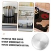 Ciieeo 4Pcs Stove Cover Induction Cookware Protector Versatile Kitchen Accessory