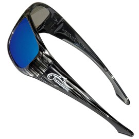 Fishoholic Pro Series Polarized Fishing Sunglasses with Rubber - UV400 Sun Protection Fishing Gift