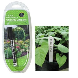 W0850 Garland Waterproof Garden Marker (1) (Black)
