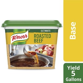 Knorr Professional Ultimate Beef Stock Base Gluten Free, No Artificial Flavors or Preservatives, No added MSG, Colors from Natural Sources, 1 lb, Pack of 6