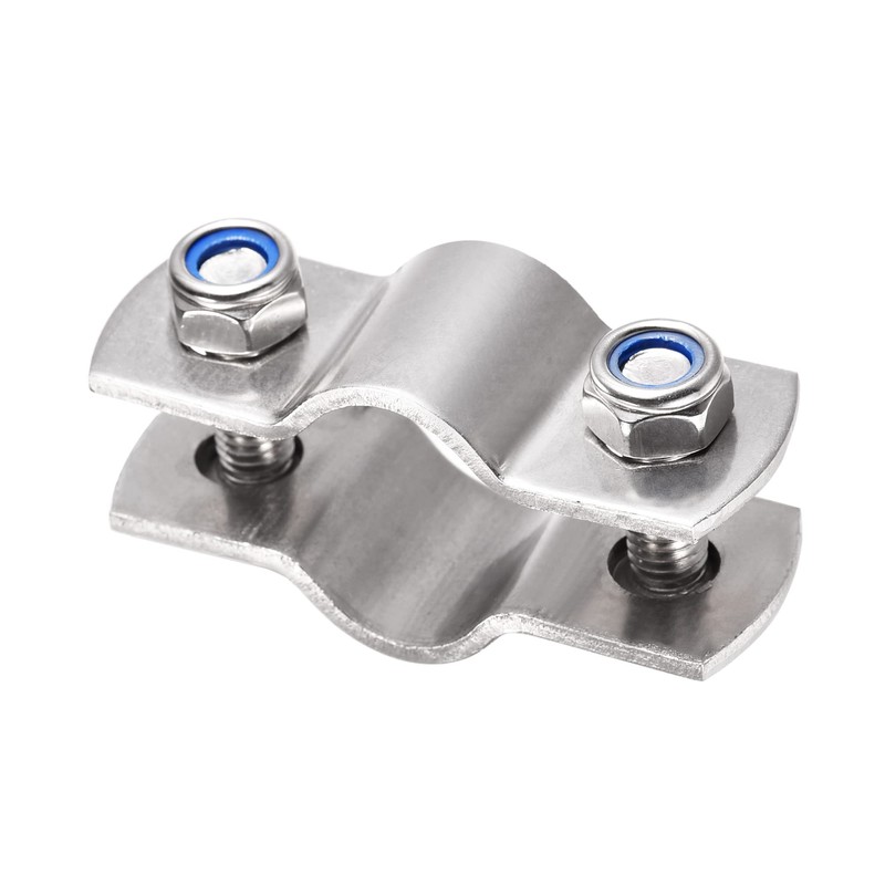 sourcing map Wall Mount Ceiling Mount Pipe Support, 304 Stainless