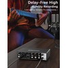 HOSONGIN USB Audio Interface for PC and Mac Recording Music,