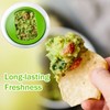 Kreapa 2 Pack Guacamole Keeper, With Green Airtight Lid And
