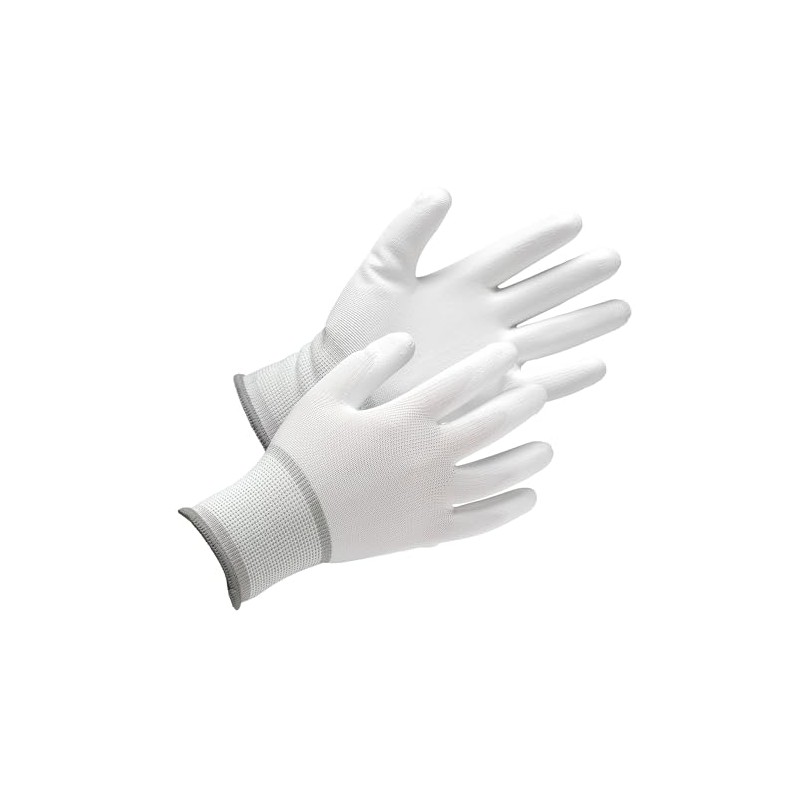Midori Anzen NPU130N Quality Control Gloves, Work Gloves, Low Dust,