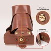 MUZIRI KINOKOO Fuji XT5 Case, Retro PU Leather Camera Case