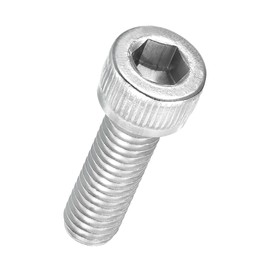 Kozelo 25pcs Hex Socket Bolts [M6 1x20mm] 304 Stainless Steel DIN912 Full Thread Cap Bolts Allen Socket Drive Hex Head Screws Electric Motor 3D Printer Fan Engine Anti-Loosen Replacement Silver