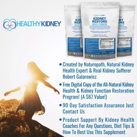 Kidney Restore Bio Fiber 2.5 LBS Restorative Remove Waste Health Supplement