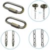 ECUDIS 10 Pack Heavy Duty D Shape Chain Locking M6