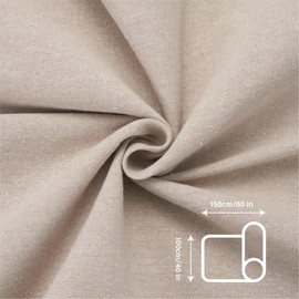 QITIUNLXY Linen Pottery Table Cloth - 100x150cm Absorbent & Durable for Clay Work (1-Piece Set)