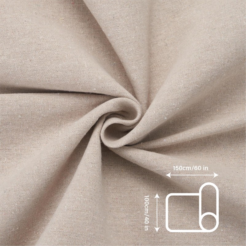 QITIUNLXY Linen Pottery Table Cloth - 100x150cm Absorbent & Durable