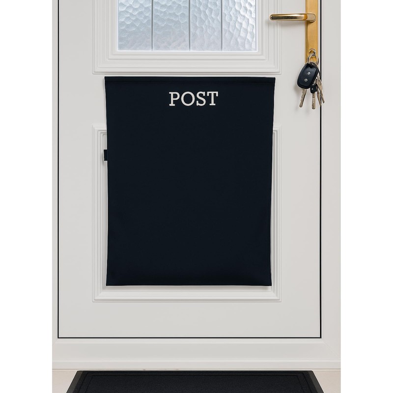 Post Catcher Bag for Mail Slots, Letter Boxes [Black] No