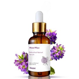 MaerWaw Advanced Bakuchiol Retinol Rejuvenation Serum - For Face Anti Aging Wrinkle Care and Hyaluronic Acid With Moisturize, Wrinkle Reduction Skin Firming & Smoothing, Vitamin C to Brighten