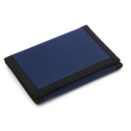 RFID Slim Camouflage Wallet/Trifold Canvas Outdoor Sports Wallet for Boys & Kids (Dark Bule)