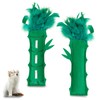 Andiker Catnip Toy for Cats, Cute Bamboo Shapes with Soft