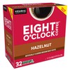 Eight O'Clock Coffee Hazelnut Single-Serve Keurig K-Cup Pods, Medium Roast