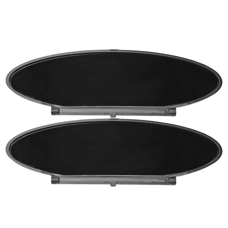 2Pcs Sun Visor Mirror Cover 99670142102 Sunvisor Lid Cover Replacement