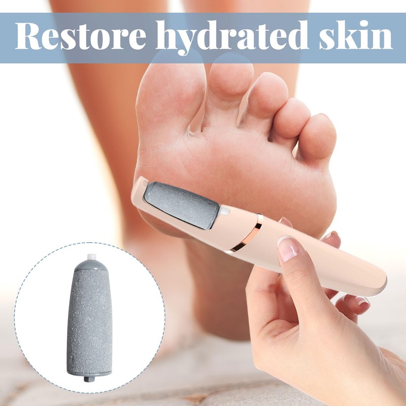 12Pcs Foot File Replacement Rollers for Flawless Pedi Include Extra