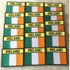 Ireland Flag Patch (3.75 Inch) Hook & Loop Embroidered Badge