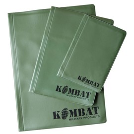 Kombat Army Combat A4 A5 A6 Nirex Dyrex Note Orders Order Book Map Holder Binder Folder Cover Surplus New (A4)