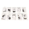 10pcs LED Strobe Light 7 Colors High Brightness Wireless Warning