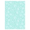 Ursus 60404699 Flock Cardboard, Roses, Pastel, DIN A4, 220 g/m²,