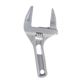 Timunr 6-68mm Adjustable Wrench Short Shank Wide Opening Wrench Fit for Bathroom Kitchen Sink Shower Home Hand Tools