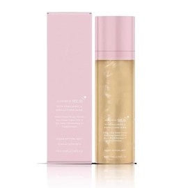 Sheer Setting Mist Sunscreen SPF 50, Broad Spectrum Shimmering Body Oil Mist, Hydrating Makeup-Friendly Glow Spray for Fast-Absorbing for Face & Body, Reef-Safe, Non-Greasy(2pcs)