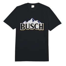 Busch Beer Mountains Logo Tee Comfort Colors Adult Heavyweight T-shirt