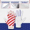 Dot Stitch Batting Gloves Softball Batting Gloves American Flag Baseball
