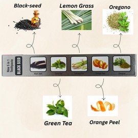 Natural Blackseed Toothpaste 5 Pack Fluoride-Free Herbal Toothpaste for Sensitive Teeth (2)