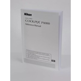For Nikon Nikon Coolpix P1000 Instruction Owners P1000 Book NEW