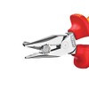 Knipex Needle-Nose Combination Pliers chrome-plated, insulated with multi-component grips, VDE-tested