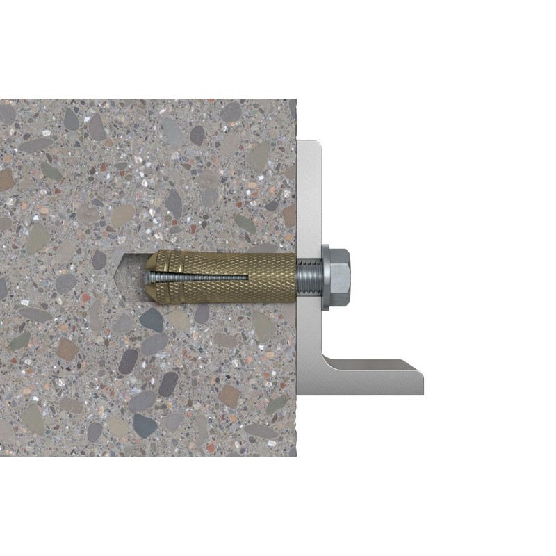 Fischer brass plug MS 4 x 15, 26424