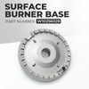 Surface Burner Base for Whirlpool, W10256028 Gas Range Surface Burner